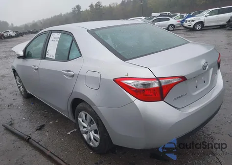 2016 Toyota Corolla Le из США, поврежденный, VIN 2T1BURHE0GC695064